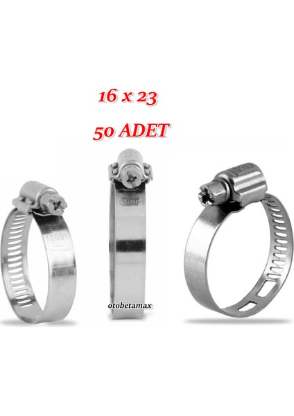 16-23 Kelepçe Hortum Kelepçe, Metal Kelepçe, Paslanmaz Kelepçe