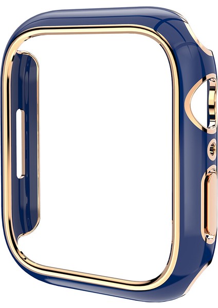 Apple Watch 42 mm Için Seramik Görünümlü Kasa Koruyucu Gard Kapak