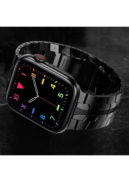 Apple Watch 7 45 mm Için Metal Kordon-Kayış Krd-63