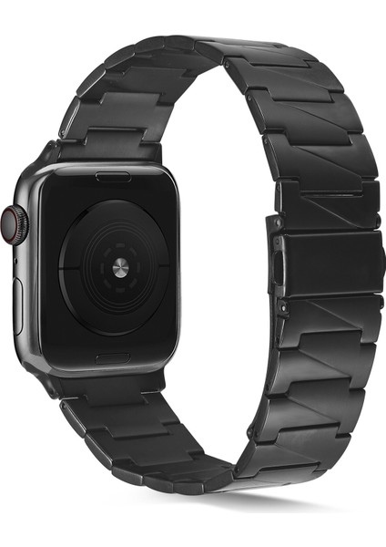 Apple Watch 7 41 mm Için Prizma Model Krd-48 Metal Kayış-Kordon