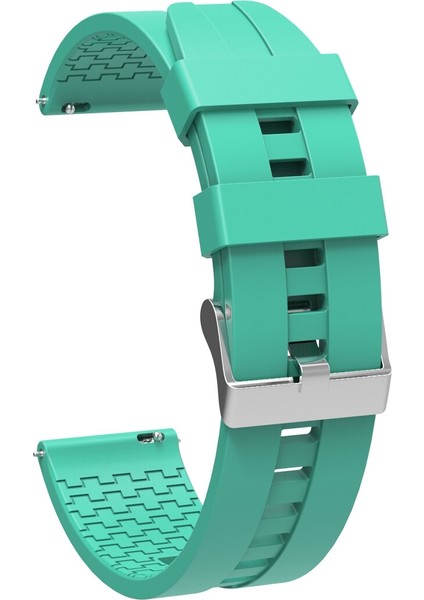 Samsung Galaxy Watch 4 Classic 46 mm (20 Mm) Için Standart Model Klasik Renkli Silikon Kordon-Kayış