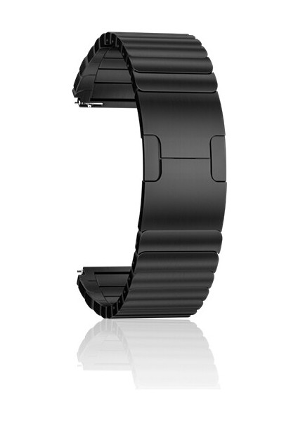Honor Watch Gs Pro (22MM) Için Krd-35 Düz Çizgi Model Metal Kayış-Kordon