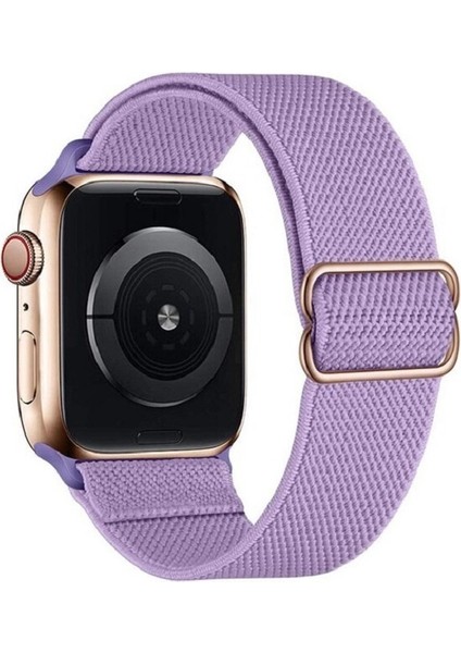 Apple Watch Uyumlu Saat Bandı ( 38-40-41 Mm)Ayarlanabilir Elastik Rahat Şık Kordon