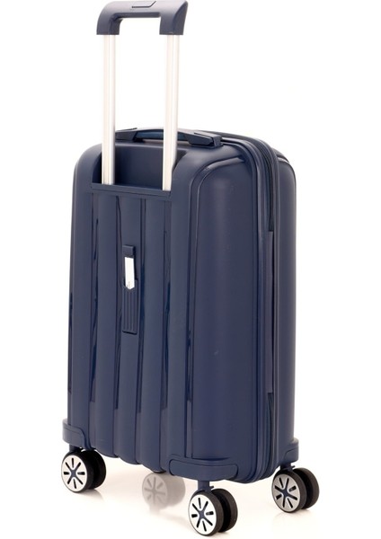 Kabin Boy Lacivert Polipropilen Valiz V305 55 cm fırsatları