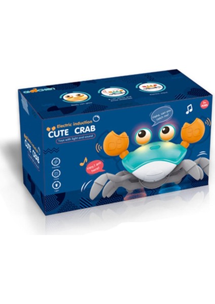 Cute Crab Hareketli Yengeç ( Şarj Edilebilir ) Sarı Renk