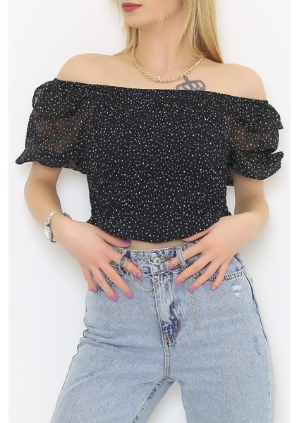 Gipeli Bluz Siyah