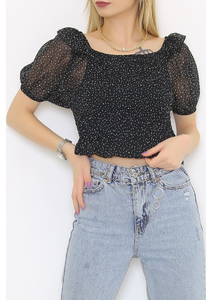 Gipeli Bluz Siyah modelleri