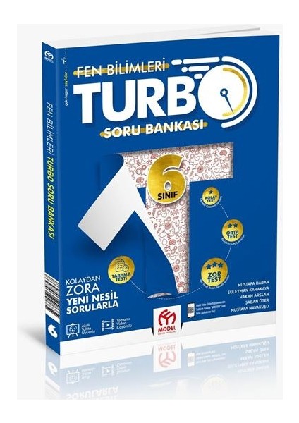 6. Sınıf Turbo Fen Bilimleri Soru Bankası