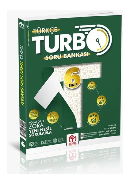 Model Eğitim Yayıncılık 6. Sınıf Turbo Türkçe Soru Bankası