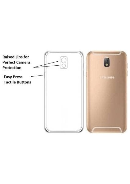 Samsung Galaxy J7 Pro Kamera Korumalı Süper Silikon Kılıf