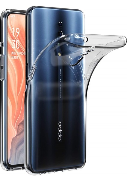 Oppo Reno (CPH1917) Kamera Korumalı Süper Silikon Kılıf