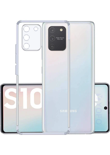 Samsung Galaxy S10 Lite Kamera Korumalı Süper Silikon Kılıf