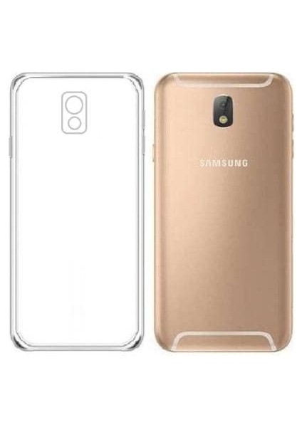 Samsung Galaxy J7 Pro Kamera Korumalı Süper Silikon Kılıf Ekran Koruyucu