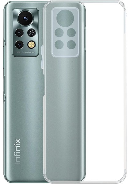 Infinix Note 11S Kamera Korumalı Süper Silikon Kılıf Ekran Koruyucu