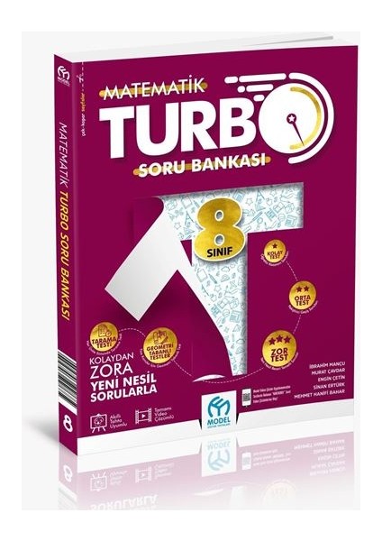 8. Sınıf Turbo Matematik Soru Bankası