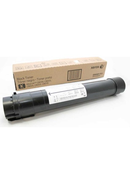 Xerox C8030/C8035/C8045/C8055/C8070 Siyah Orijinal Toner