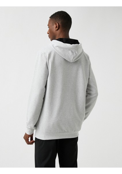 Baskılı Kapşonlu Sweatshirt fırsatları