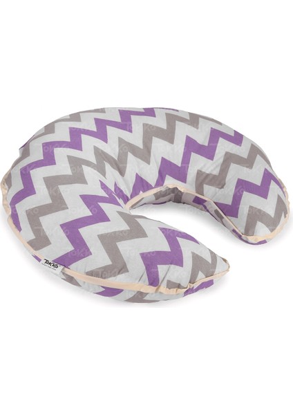 Bebek Emzirme Minderi- Emzirme Yastığı- Destek Oturma Minderi-Emzirme Destekleyici Yastık Eflatun