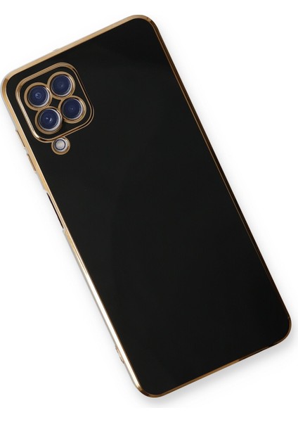 Samsung Galaxy M32 Kılıf Özel Tasarım Fit Kalıp Lüx Dizayn Silikon Kapak - Siyah modelleri