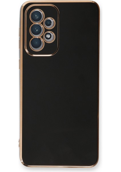 Samsung Galaxy A33 5g Kılıf Özel Tasarım Fit Kalıp Lüx Dizayn Silikon Kapak - Siyah fiyatları