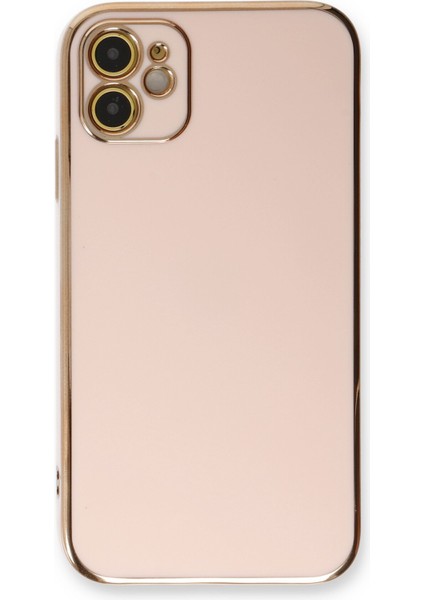 iPhone 11 Kılıf Özel Tasarım Fit Kalıp Lüx Dizayn Silikon Kapak - Pembe fiyatları