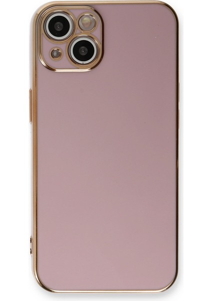 iPhone 13 Kılıf Özel Tasarım Fit Kalıp Lüx Dizayn Silikon Kapak - Mor fiyatları