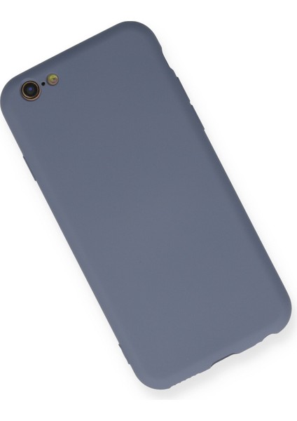 iPhone 6 Kılıf Lansman Içi Kadife Lüx Tasarım Silikon Kapak - Gri fiyatları