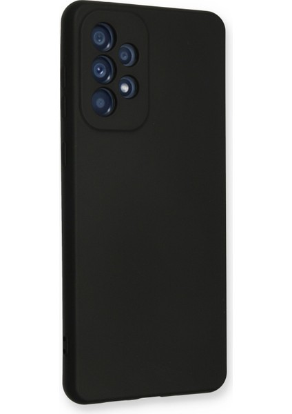 Samsung Galaxy A33 5g Kılıf Lansman Içi Kadife Lüx Tasarım Silikon Kapak - Siyah fiyatları