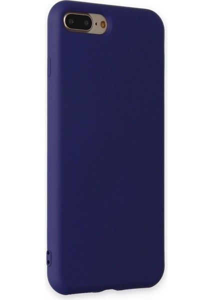 iPhone 7 Plus Kılıf Lansman Içi Kadife Lüx Tasarım Silikon Kapak - Mor fiyatları