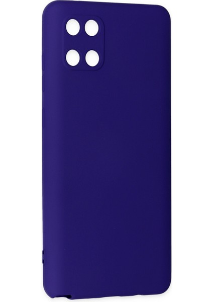 Samsung Galaxy A81 / Note 10 Lite Kılıf Lansman Içi Kadife Lüx Tasarım Silikon Kapak - Mor fiyatları