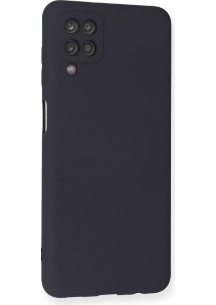 Samsung Galaxy M12 Kılıf Lansman Içi Kadife Lüx Tasarım Silikon Kapak - Lacivert fiyatları