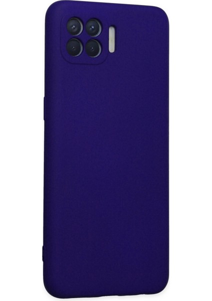Oppo Reno 4 Lite Kılıf Lansman Içi Kadife Lüx Tasarım Silikon Kapak - Mor fiyatları