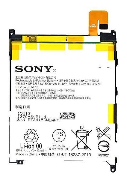 Senal Store Sony Z Ultra Pil Batarya