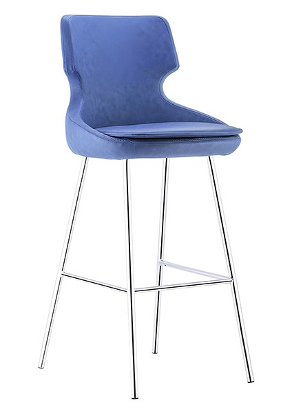 Donna Rahat Bar Sandalyesi BLU1786