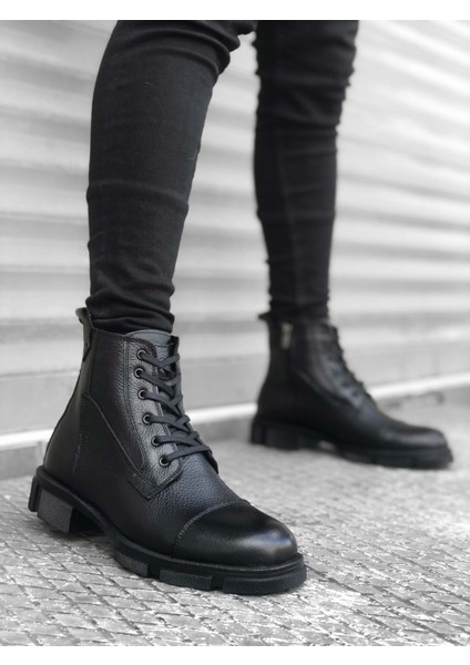 Deri Içi Kürklü Su ve Soguk Geçirmez Erkek Bot