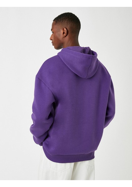 Işlemeli Kapşonlu Sweatshirt fırsatları