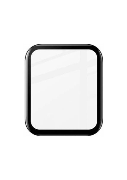 Oppo Watch 2 46MM 3D Full Kavisli Saat Ekran Koruyucu, Pmma Baloncuk Bırakmaz Koruyucu