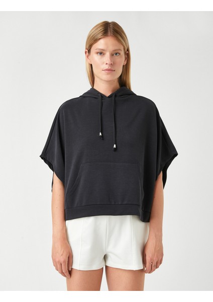 Oversize Sweatrshirt Kapüşonlu Cepli modelleri