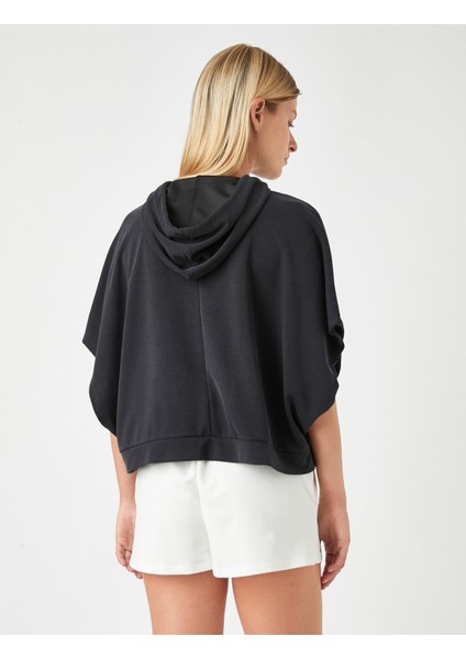 Oversize Sweatrshirt Kapüşonlu Cepli fırsatları