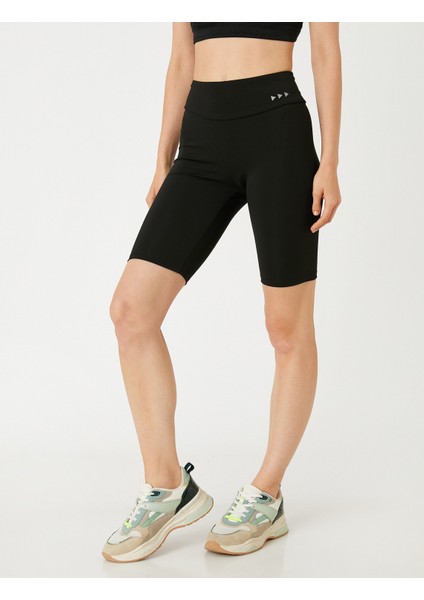 Biker Spor Tayt Minimal Baskılı modelleri