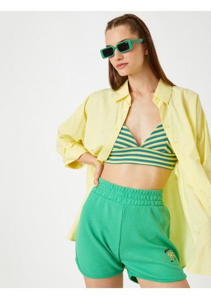 Koton Beli Lastikli Şort fiyatları