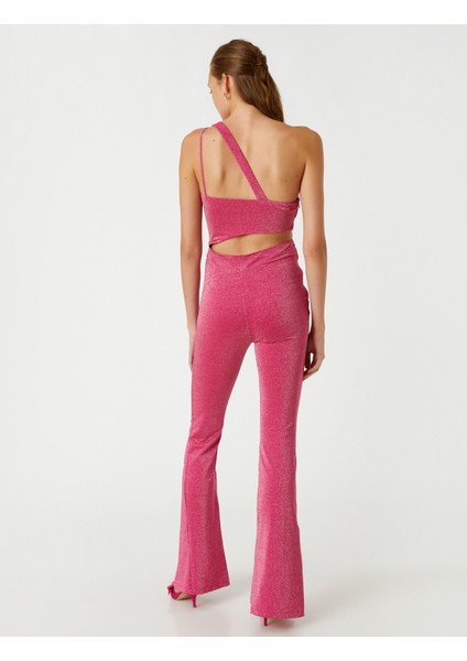 Pırıltılı Abiye Tulum Pencere Detaylı fırsatları