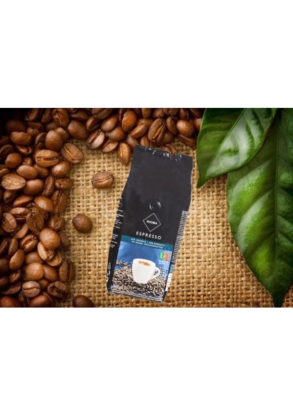 Kafeinsiz Espresso Kahve Italiano Roasted Çekirdek Kahve %60 Arabica %40 Robusta In Grani indirimleri