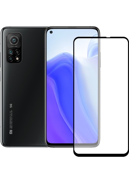 Xiaomi Mi 10T Ekran Koruyucu Seramik Nano 9d Tam Kaplama Siyah