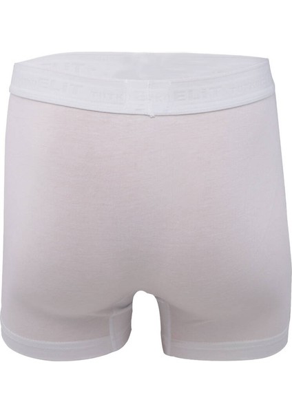 Modal Elastan Erkek Boxer 1251 Beyaz