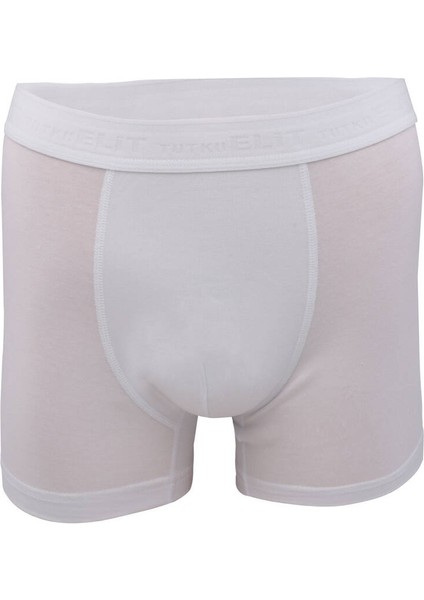 Modal Elastan Erkek Boxer 1251 Beyaz