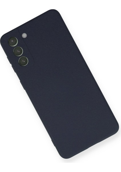 Samsung Galaxy S21 Fe Kılıf Lansman Içi Kadife Lüx Tasarım Silikon Kapak - Lacivert modelleri