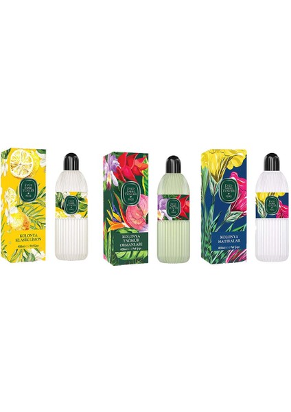 Kolonya Klasik Limon, Yağmur Ormanları ve Hatıralar Pet Şişe 400 ml