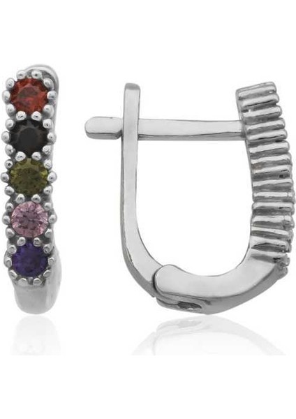 Gümüş Renkli Küpe