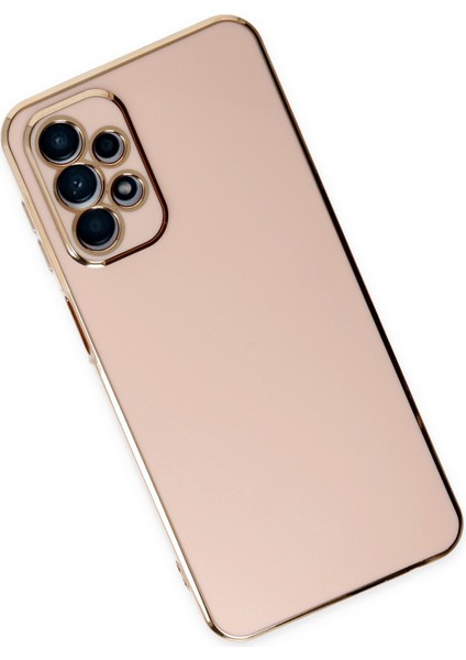 Samsung Galaxy A23 4g Kılıf Özel Tasarım Fit Kalıp Lüx Dizayn Silikon Kapak - Pembe fiyatları